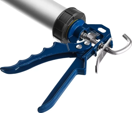 Пистолет для герметика ЗУБР &quot;ПРОФЕССИОНАЛ&quot;, закрытый, алюминиевый корпус, 600мл 06633-60 купить в Магнитогорске