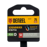 Отвертка, PZ0x75 мм, S2, 3к рукоятка Denzel 122037 купить в Магнитогорске