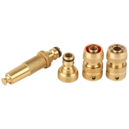 Набор RACO &quot;Profi&quot;, Наконечник, адаптер и соединители 1/2&quot;х3/4&quot;, латунь, 4 предмета 4246-55057B купить в Магнитогорске
