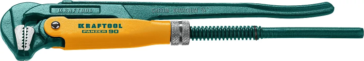 Ключ трубный с прямыми губками KRAFTOOL PANZER-90 2734-05 купить в Магнитогорске