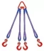 Строп текстильный четырехветвевой 4СТ 5 т  L=3.5 м SF7 60 мм Звено РТ- 3 купить в Магнитогорске