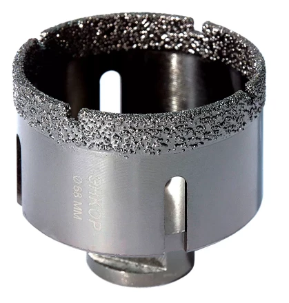 Коронка алмазная по керамограниту D 68 мм для УШМ сух. рез 48315 купить в Магнитогорске