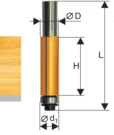Фреза кромочная прямая ф127х38мм хв 12мм 10524 купить в Магнитогорске