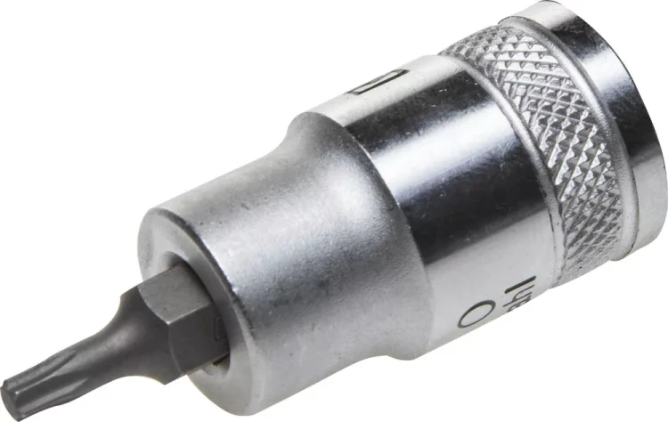 Торцовая бита-головка KRAFTOOL "INDUSTRIE QUALITAT", материал S2, TORX, сатинированная, 1/2", Т20 27905-20_z01 купить в Магнитогорске
