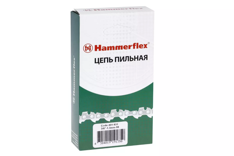 Цепь пильная HAMMER 3/8''-1.3мм-59зв. купить в Магнитогорске