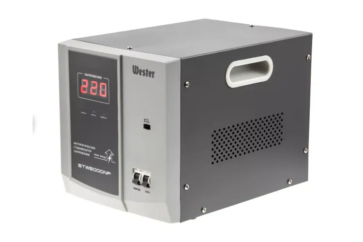 Стабилизатор напряжения WESTER STW5000NP купить в Магнитогорске