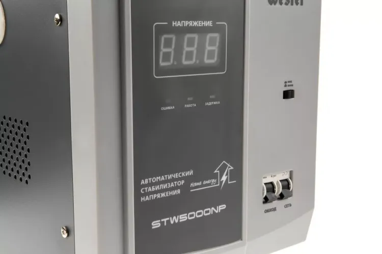 Стабилизатор напряжения WESTER STW5000NP купить в Магнитогорске