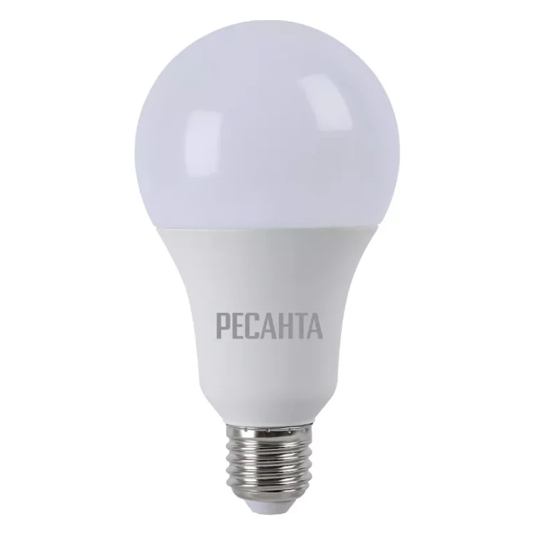 Лампа светодиодная РЕСАНТА LL-R-A80-20W-230-3K-E27 76/1/21 купить в Магнитогорске