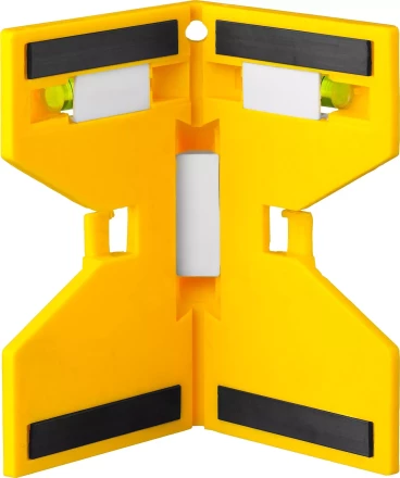 Уровень-угольник STAYER &quot;MASTER&quot; &quot;POSTLevel&quot; пластмассовый с магнитом, 3 ампулы 3456_z01 купить в Магнитогорске