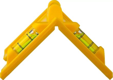 Уровень-угольник STAYER &quot;MASTER&quot; &quot;POSTLevel&quot; пластмассовый с магнитом, 3 ампулы 3456_z01 купить в Магнитогорске