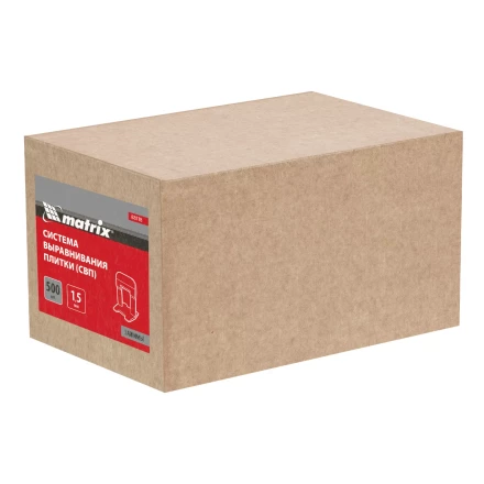 Зажим для системы выравнивания плитки Matrix СВП Ворота, 500 шт. в коробе 88118 купить в Магнитогорске