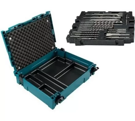 Набор буров и насадок SDS+ Makita B-53877, 17 шт, Makpac купить в Магнитогорске