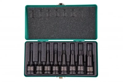 Набор ударных торцевых головок TORX 1/2", в кейсе 8 шт Stels 13999