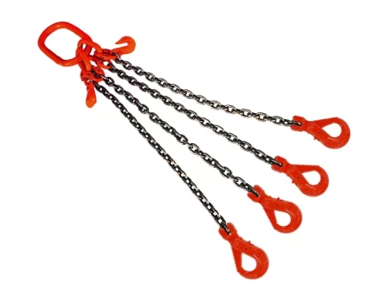 Строп цепной TOR 4СЦ г/п 2,36 т 9,0 м с укорачивающими и самозакрывающимися крюками 1016712 купить в Магнитогорске