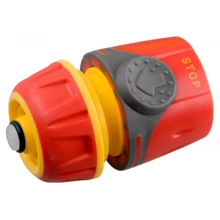 Соединитель GRINDA &quot;Premium&quot; с автостопом, пластмассовый с TPR, 1/2&quot; 8-426429 купить в Магнитогорске