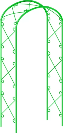 Арка садовая декоративная для вьющихся растений, 227х128см  PALISAD 69123 купить в Магнитогорске