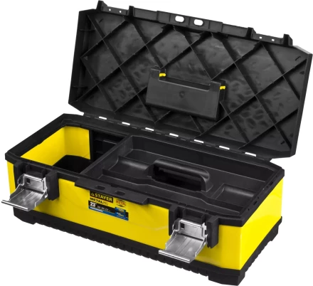 Ящик для инструмента &quot;METALPRO&quot; металлический, STAYER Professional 2-38011-21.5_z01 купить в Магнитогорске