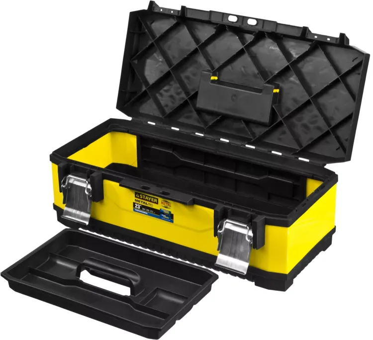 Ящик для инструмента "METALPRO" металлический, STAYER Professional 2-38011-21.5_z01 купить в Магнитогорске
