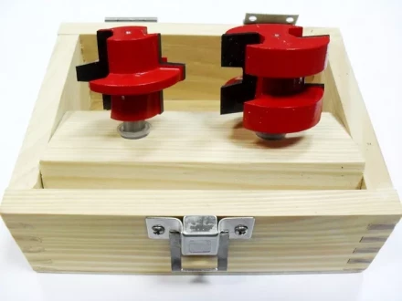 Набор фрез пазовая + шиповая 2шт Кратон 1 09 01 011 купить в Магнитогорске