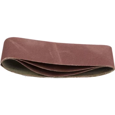 Лента STAYER &quot;MASTER&quot; шлифовальная универсальная бесконечная на тканевой основе, для ЛШМ, P100, 100х610мм, 3шт 35443-100 купить в Магнитогорске