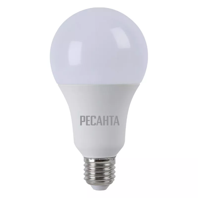Лампа светодиодная РЕСАНТА LL-R-A80-20W-230-4K-E27 76/1/22 купить в Магнитогорске