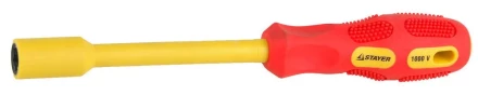 Отвертка STAYER &quot;INSULATED&quot; MAX-GRIP диэлектрич, Cr-V, HEX 12x125мм 25829-12-125 G купить в Магнитогорске