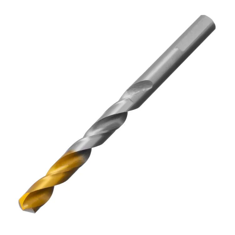 Сверло спиральное по металлу Denzel 8,5 x 117 мм, Р6М5, Golden Tip, 718240 купить в Магнитогорске