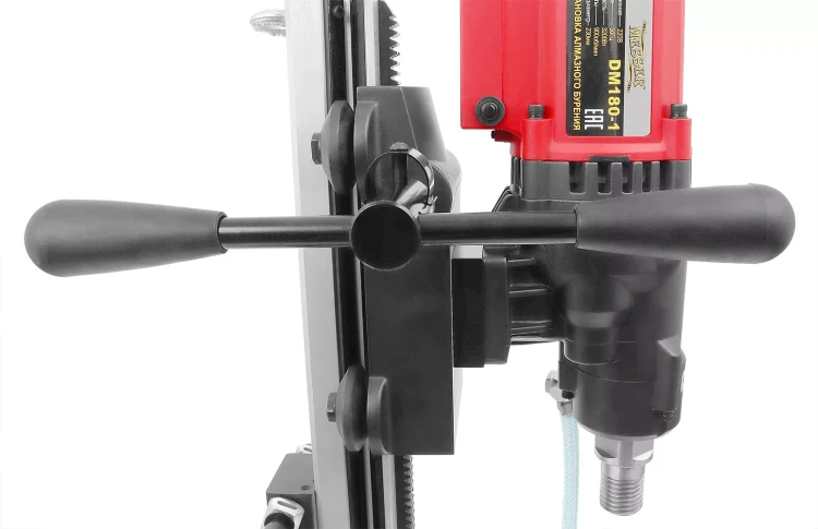 Комплект алмазного бурения MESSER DM250E-B (накл. стойка с возможностью вакуумного крепления) купить в Магнитогорске