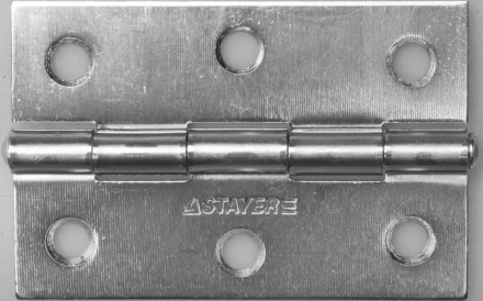 Петля дверная STAYER &quot;MASTER&quot; универсальная, цвет белый цинк, 75мм 37611-75-1 купить в Магнитогорске