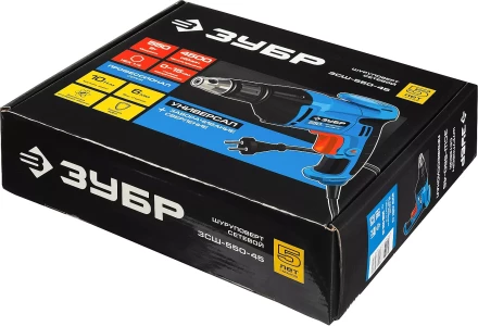 Шуруповерт сетевой ЗСШ-550-45 серия ПРОФЕССИОНАЛ купить в Магнитогорске