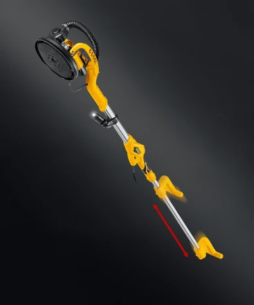 STEHER d225 мм, 800 Вт, удлиненная рукоятка, подсветка, шлифовальная машина для стен (жираф) (DWL-800) купить в Магнитогорске