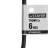 Ключ имбусовый STAYER "STANDARD", сталь, черный, 6мм 27405-6 купить в Магнитогорске