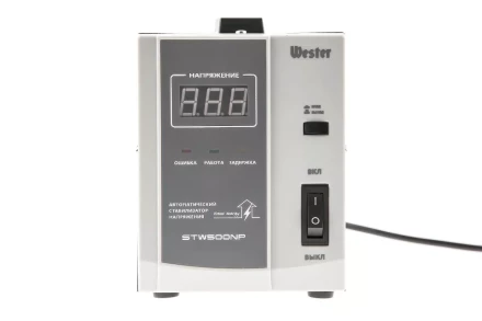 Стабилизатор напряжения WESTER STW500NP купить в Магнитогорске