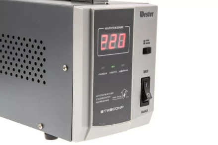 Стабилизатор напряжения WESTER STW500NP купить в Магнитогорске