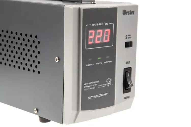 Стабилизатор напряжения WESTER STW500NP купить в Магнитогорске