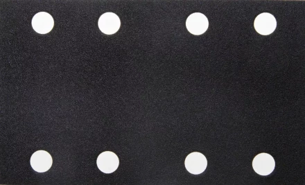 Лист шлиф. универс. URAGAN &quot;Оптимал. для тверд. пород дерева&quot; 8 отв. по линии, на липучке, для ПШМ, P100, 80х133мм, 50шт 907-22111-100-50 купить в Магнитогорске