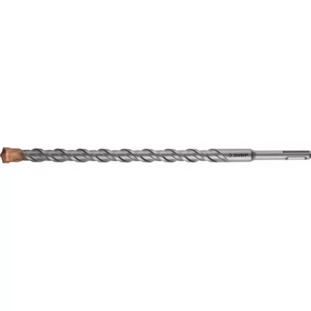 Бур ЗУБР &quot;ПРОФЕССИОНАЛ&quot; по бетону, хвостовик &quot;SDS-Plus&quot;, самоцентрирующий наконечник, спиральS4, 25х450мм 29314-450-25_z01 купить в Магнитогорске