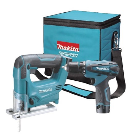 Набор Makita DK1475X3 (Дрель DF330DZ + Лобзик JV100DZ) купить в Магнитогорске