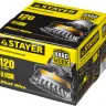 STAYER "PROFESSIONAL". Щетка чашечная усиленная для УШМ, жгутированная стальная проволока 0,5мм, 120ммхМ14 35137-120 купить в Магнитогорске
