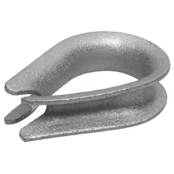 Коуш ЗУБР "МАСТЕР" DIN 6899, оцинкованный, 6мм, 50 шт 4-304495-06