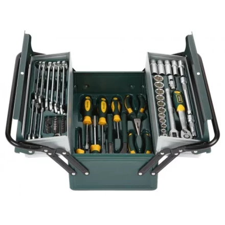 Набор KRAFTOOL &quot;INDUSTRIE&quot; Слесарно-монтажный инструмент, 59 предметов 27978-H59 купить в Магнитогорске