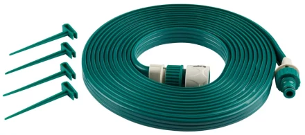 Шланг-дождеватель RACO в комплекте с коннектором, адаптером и колышками, 7,5м 4270-55913 купить в Магнитогорске