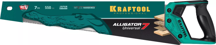 Ножовка универсальная Alligator Universal 7 15004-55 купить в Магнитогорске