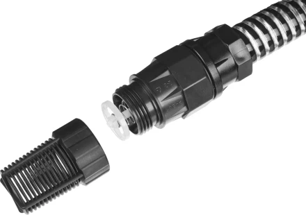 Шланг GRINDA всасывающий, с фильтром и обратным клапаном, 1&quot;, 3,5м 429007-1-4 купить в Магнитогорске