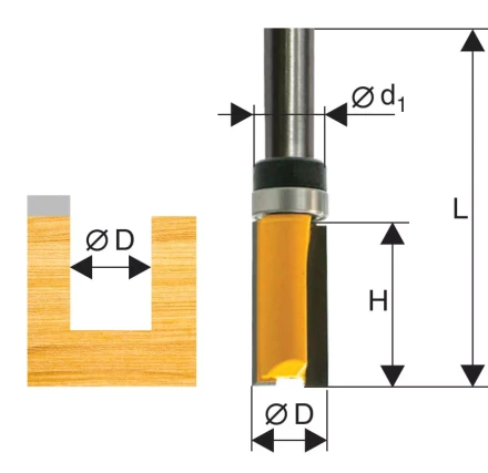 Фреза кромочная прямая ф127х26мм хв 8мм 10534 купить в Магнитогорске