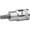 Торцовая бита-головка KRAFTOOL "INDUSTRIE QUALITAT", материал S2, SPLINE, сатинированная, 1/2", M8 27911-08_z01 купить в Магнитогорске
