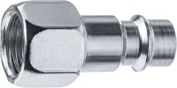 ЗУБР 1/4F - рапид штуцер, переходник, Профессионал (64914-1/4)