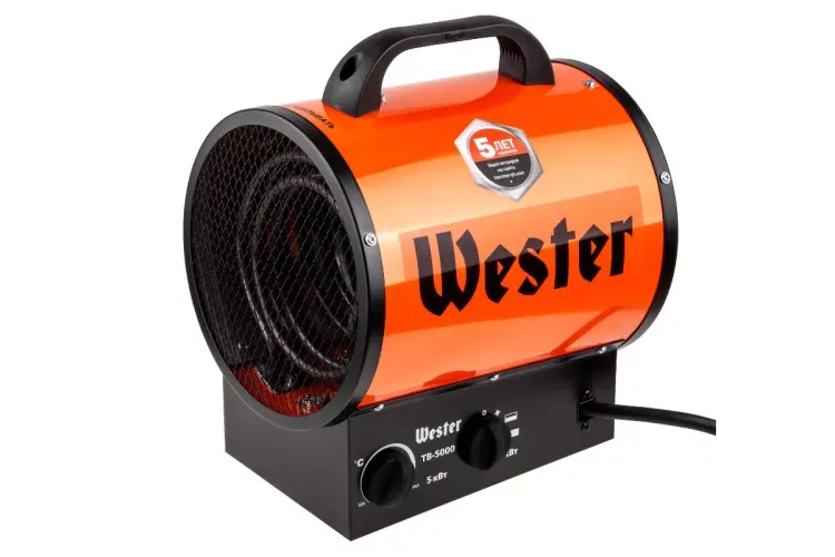 Тепловая пушка WESTER TB-5000 купить в Магнитогорске