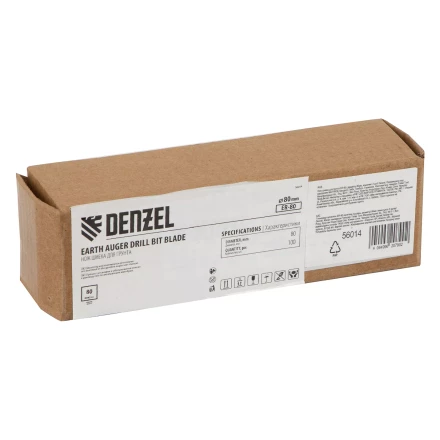 Нож шнека для грунта ER-80, диаметр 80 мм, комплект 2 шт Denzel 56014 купить в Магнитогорске