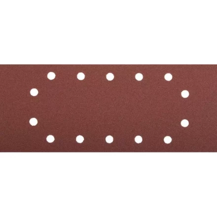 Лист шлифовальный ЗУБР &quot;МАСТЕР&quot;, 14 отверстий, для ПШМ на зажимах, Р100, 115х280мм, 5шт 35594-100 купить в Магнитогорске